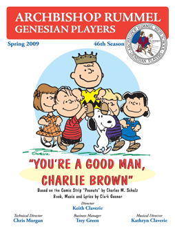 charlie brown program cover